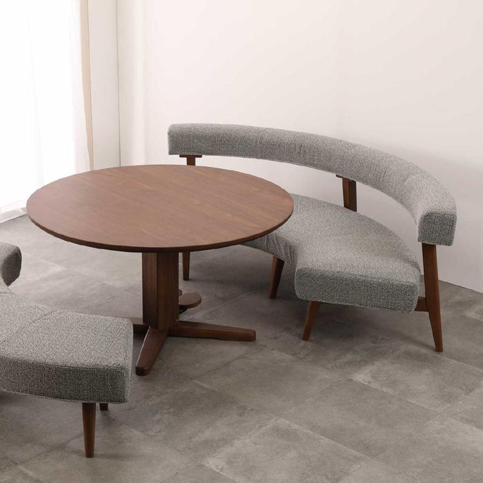 ダイニングテーブル 丸 昇降式 テーブル 北欧 円形 幅 120cm 高さ 56cm 70cm 四人用 昇降 木製 ホワイトオーク ラバー テーブル 単品 4人掛け 木目 ウレタン塗装 リビングテーブル 丸テーブル 2人