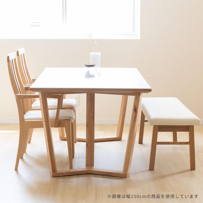 セラミック テーブル 180 ダイニングテーブル 幅 180cm 奥行 90cm 高さ 70cm 白 ホワイト 黒 ブラック 4人 6人 高級感 耐熱性 防水性 耐摩耗性 耐薬品性 長方形 単品 木製脚 ラバー材 ウレタン塗装 天然 石目