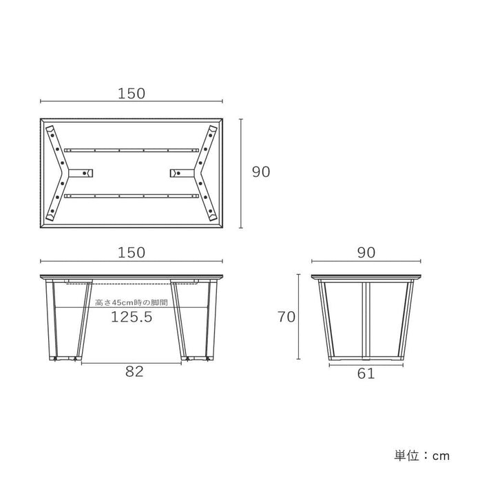 セラミック テーブル 150 ダイニングテーブル 幅 150cm 奥行 90cm 高さ 70cm 白 ホワイト 黒 ブラック 4人 高級感 耐熱性 防水性 耐摩耗性 耐薬品性 長方形 単品 木製脚 ラバー材 ウレタン塗装 天然 石目