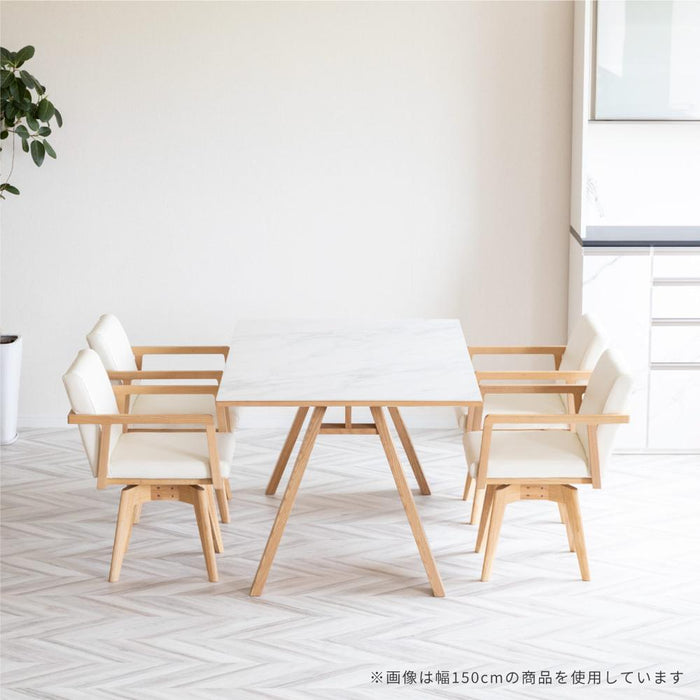 セラミック テーブル 180 ダイニングテーブル 幅 180cm 奥行 90cm 高さ 70cm 白 ホワイト 黒 ブラック 4人 6人 高級感 耐熱性 防水性 耐摩耗性 耐薬品性 長方形 単品 木製脚 ウォールナット材 オーク材 ウレタン塗装 天然 石目