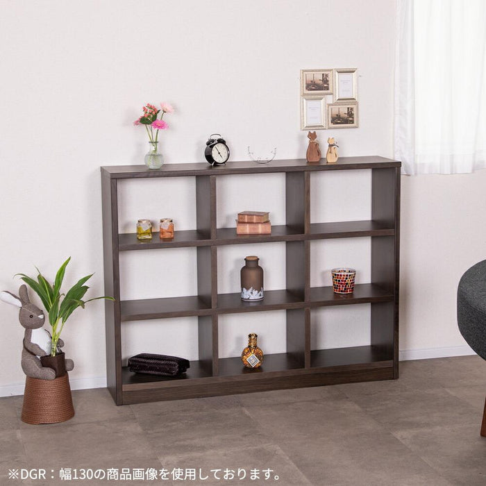 オープンラック シェルフ 130cm  収納棚 北欧 収納 ラック 棚 3段 4段 3列    ravi