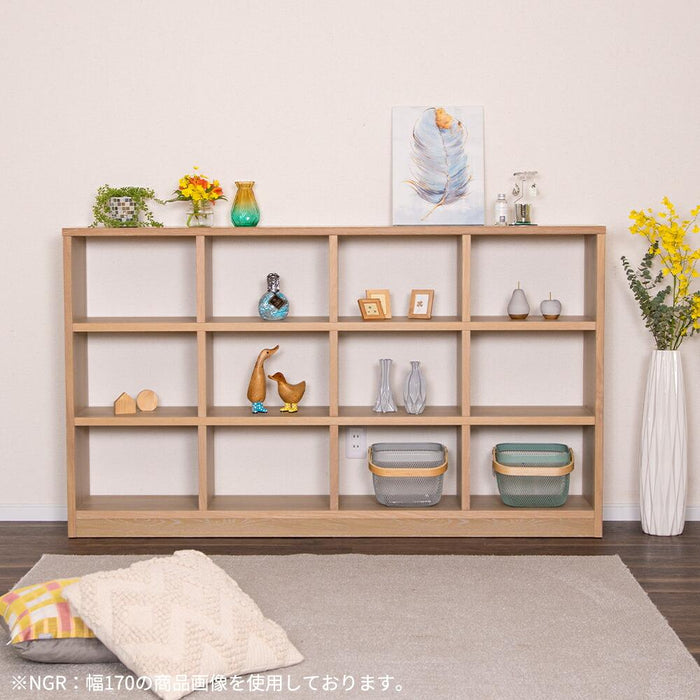 オープンラック シェルフ 130cm  収納棚 北欧 収納 ラック 棚 3段 4段 3列    ravi
