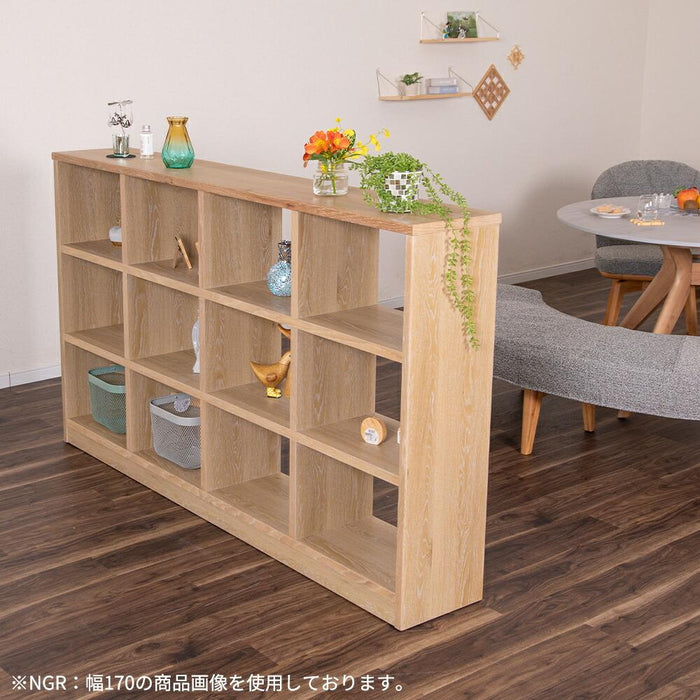 オープンラック シェルフ 130cm  収納棚 北欧 収納 ラック 棚 3段 4段 3列    ravi