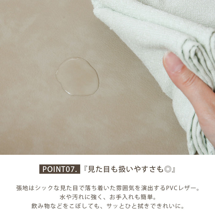 回転チェア ダイニングチェア 360度 アームチェア 1脚 単品 天然木 丸 おしゃれ 北欧 ナチュラル ラバーウッド 無垢材 PVC レザー調 ウレタン塗装 ベージュ ブラウン