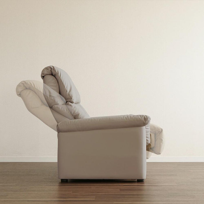 リクライニングソファ 1Pソファ ソファ 1人掛け リビングソファー sofa チェア グレー ベージュ ブラック 灰 茶 黒 ハイバック 北欧風 ナチュラル シンプル モダン 椅子コンパクト