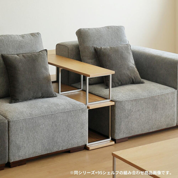 オープンシェルフ フリーラック オープンラック 95cm  収納棚 ステンレス 北欧 ラック 棚 3段 2列