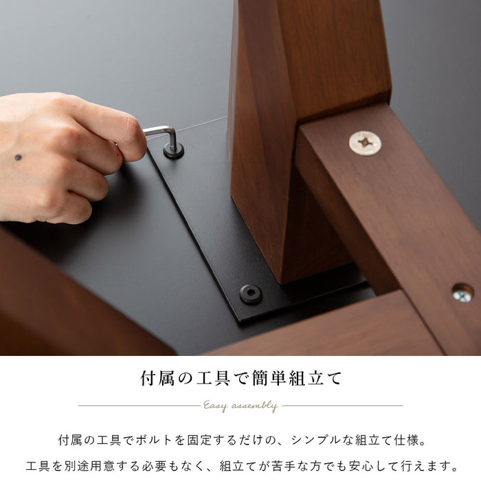 ダイニングテーブル 4人 幅110cm セラミック天板 丸テーブル 無垢材 北欧