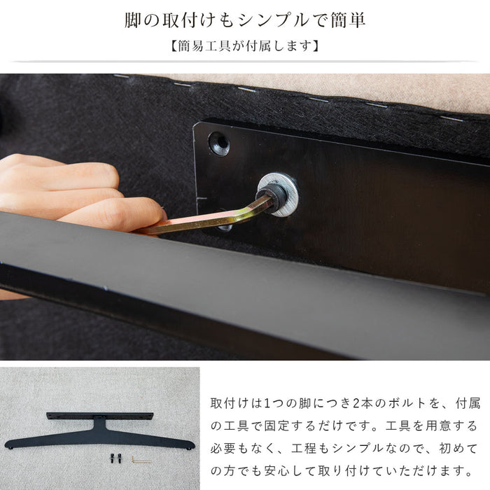 ソファ 幅215cm 3人 本体完成品 2way 傷に強い 撥水加工 モダン 北欧