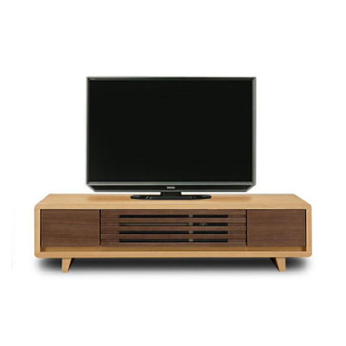 テレビボード ロータイプ テレビ台 ローボード 北欧 おしゃれ TV ボード 台 引き出し 収納 幅 150 TV 台 テレビ モダン 脚付き 組み立て ウォールナット タモ 角丸 配線 隠し デッキ HDDレコーダー 新生活 送料無料