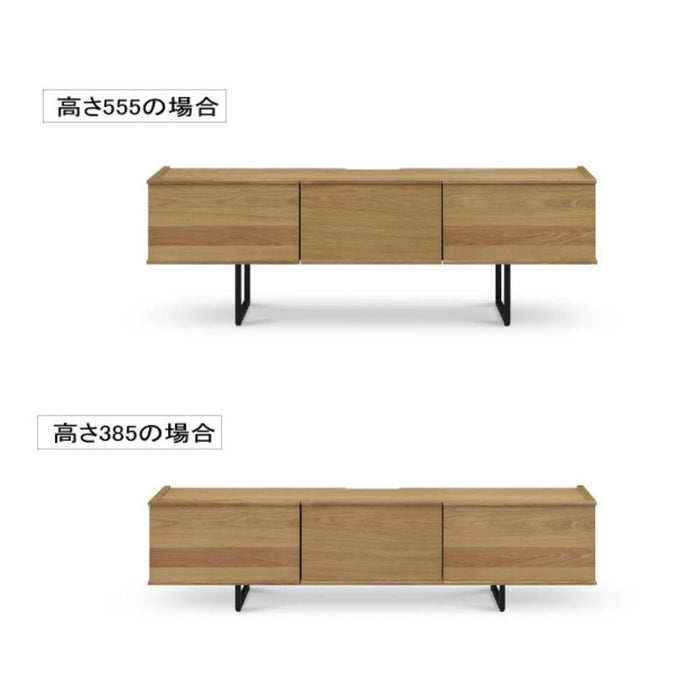 テレビ台 ローボード 150 テレビボード 半完成品 リビングボード 木製 TV台 リビング 収納 テレビラック スチール脚 収納棚 TVボード おしゃれ 脚付き 高さ調整 大型テレビ テレビ ウォールナット 天然木 ロボット掃除機