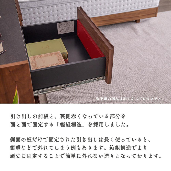 サイドボード リビングボード 100幅 収納 可動棚 金属フレーム モダン 高級感 おしゃれ 組み立て（工具入り） セラミック柄天板 無垢突板 ウォールナット材 ウレタン塗装 新生活 送料無料