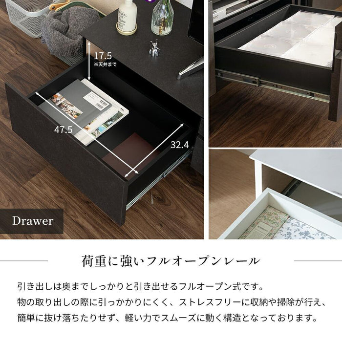 テレビボード テレビ台 180 大理石調 ホワイト 白 セラミック調 ブラック 黒 180cm ローボード 180 TVボード 本体完成品 シンプル モダン リビング 収納 引き出し 幅180cm TV台 TVボード 脚付き 赤外線 リモコン操作