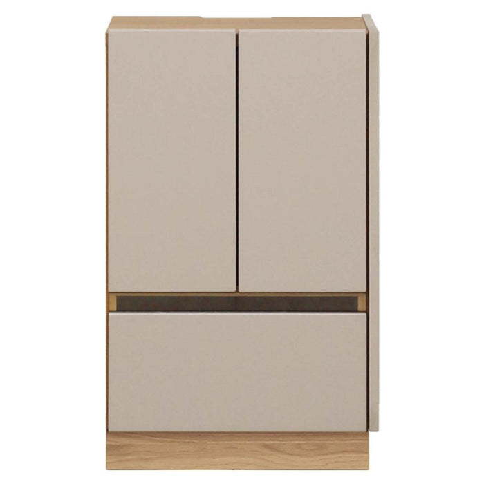 サイドボード リビングボード 53 TAUPE トープ くすみ グレー ベージュ 53cm 収納 棚 キャビネット 木製 おしゃれ 収納 テレビ ボード TV台 拡張 オプション リビング ラック 幅53 高級感