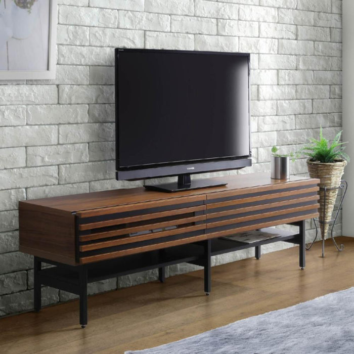 テレビ台 ミドルボード 幅160cm 半完成品 収納 引き出し おしゃれ 北欧 テレビボード 格子 ルーバー 木目 オーク ウォールナット 柄 リビングボード 脚付き 高さ 48 cm TV ナチュラル ブラウン 赤外線 リモコン操作