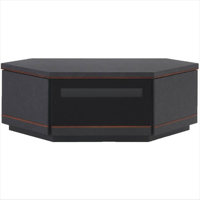 テレビボード TV台 TVボード コーナー 幅 118 セラミック調 ブラック ハイグロス 光沢 ホワイト 完成品 高級感 シンプル モダン リビング 収納 引き出し 幅118cm ローボード コーナータイプ 低め 高さ 40 cm 赤外線 リモコン操作