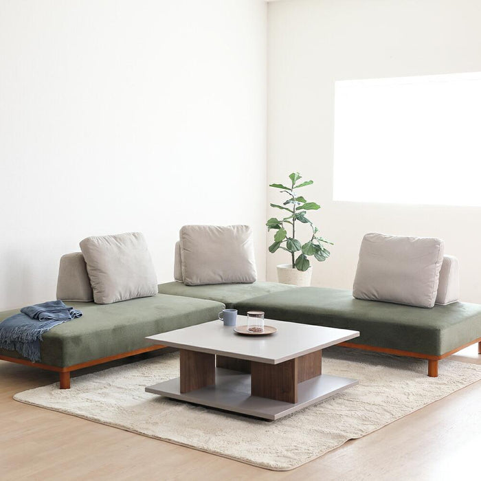 ユニットソファ ブロックソファ カウチソファ アームレスソファ ベンチソファ 2Pソファ 2人掛け リビングソファ sofa チェア 脚付 ブラウン ベージュ カーキ グリーン ネイビー ブルー 緑 茶 青 色 パステル 北欧風 ナチュラル シンプル モダン 椅子 組み合わせ
