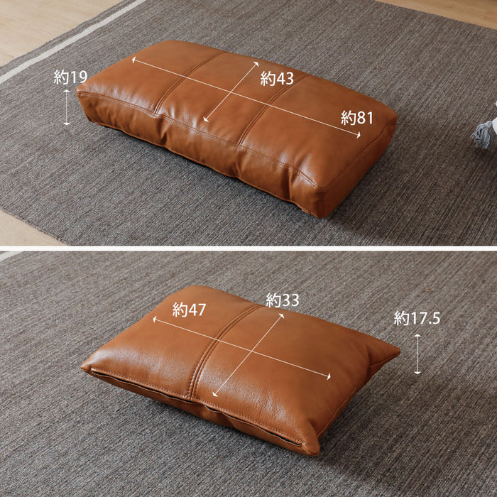 ソファ 3人 幅180cm 本革 クッション 2way ロータイプ 北欧