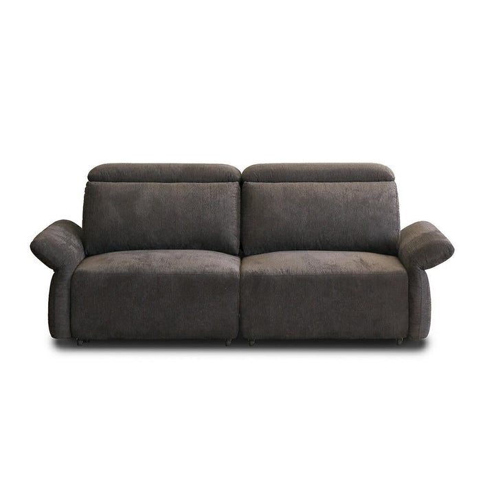 電動ソファ リクライニングソファー 2Pソファ 2人掛け リビングソファー sofa チェア リモコン操作 ブラック グレー ダークブラウン 黒 灰 色 北欧風 ナチュラル シンプル モダン