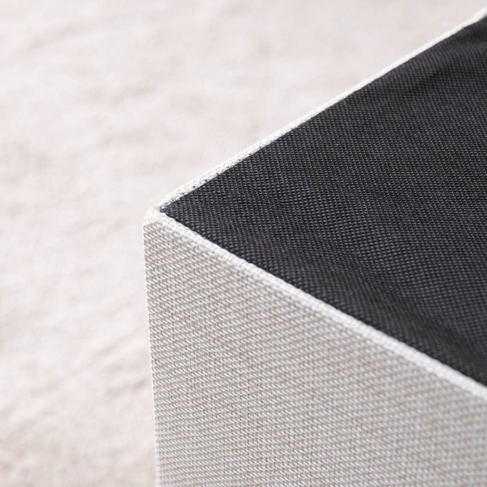 スツール 幅75.5cm 折りたたみ コンパクト 座れる 収納 ファブリック 新生活