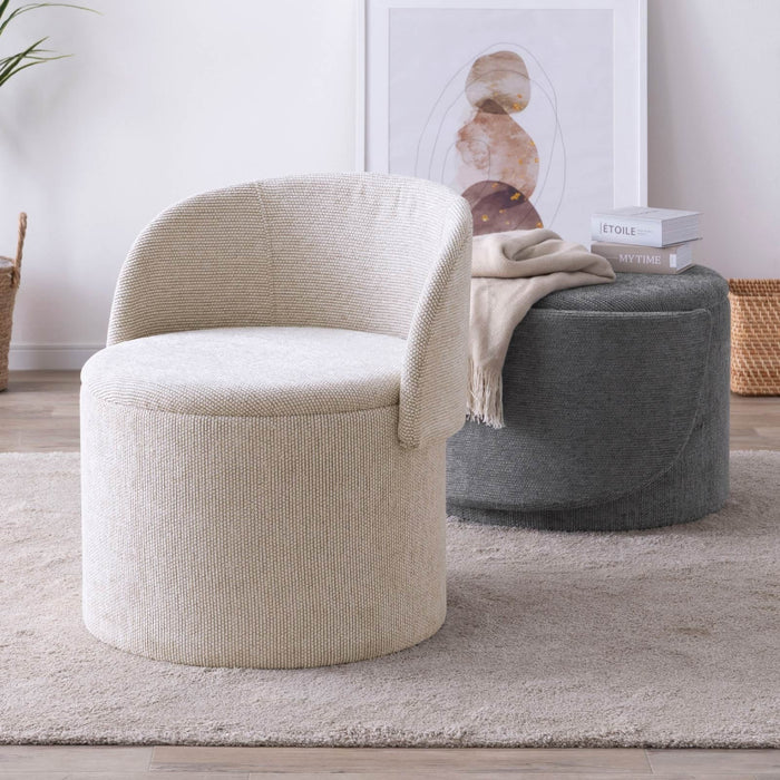 パーソナルチェア 幅60cm スツール 収納 背付き 可動式 新生活