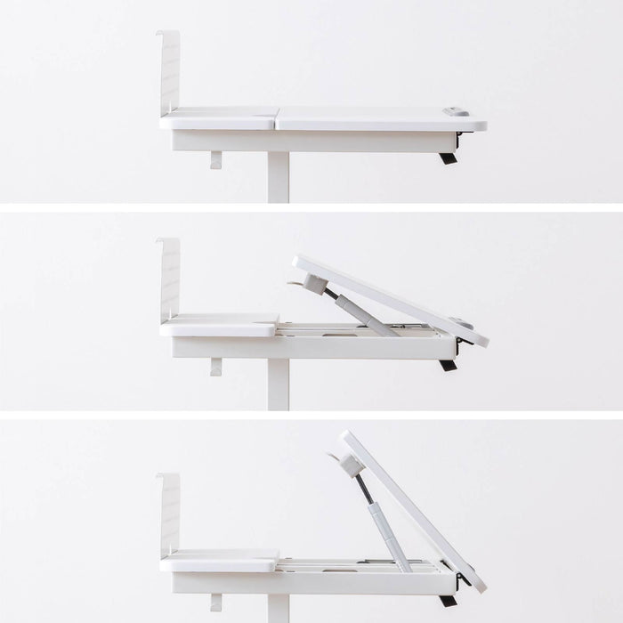 デスク 幅73cm 電動昇降式 キャスター付き オフィス パーソナルデスク 作業台