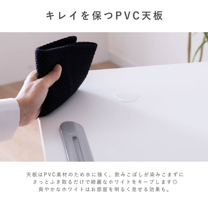 デスク 幅73cm 電動昇降式 キャスター付き オフィス パーソナルデスク 作業台